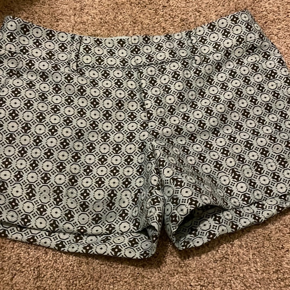 Blue design shorts